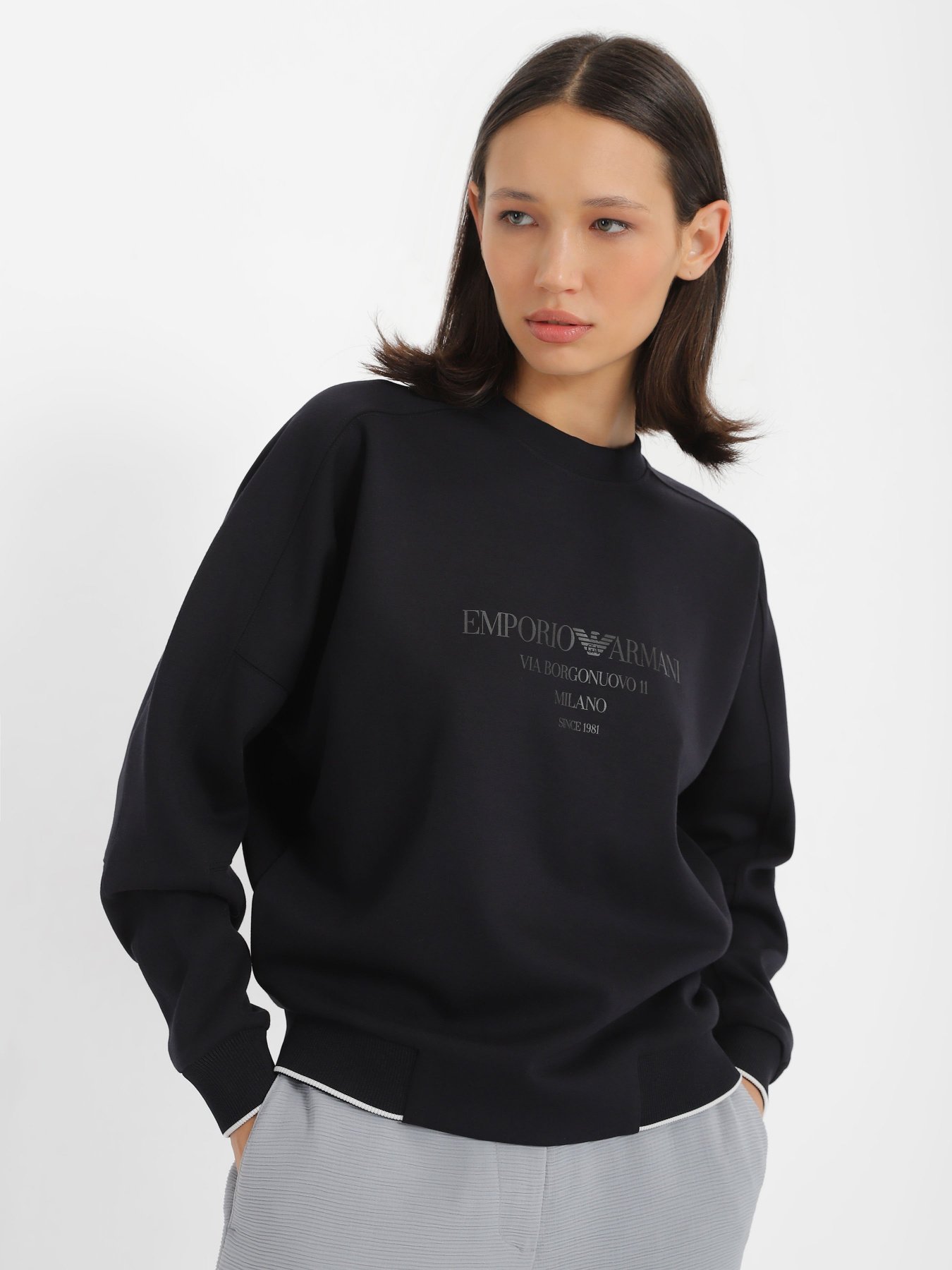 Свитшот Emporio Armani модель 3R2M7K-2JRKZ-0926 Фото