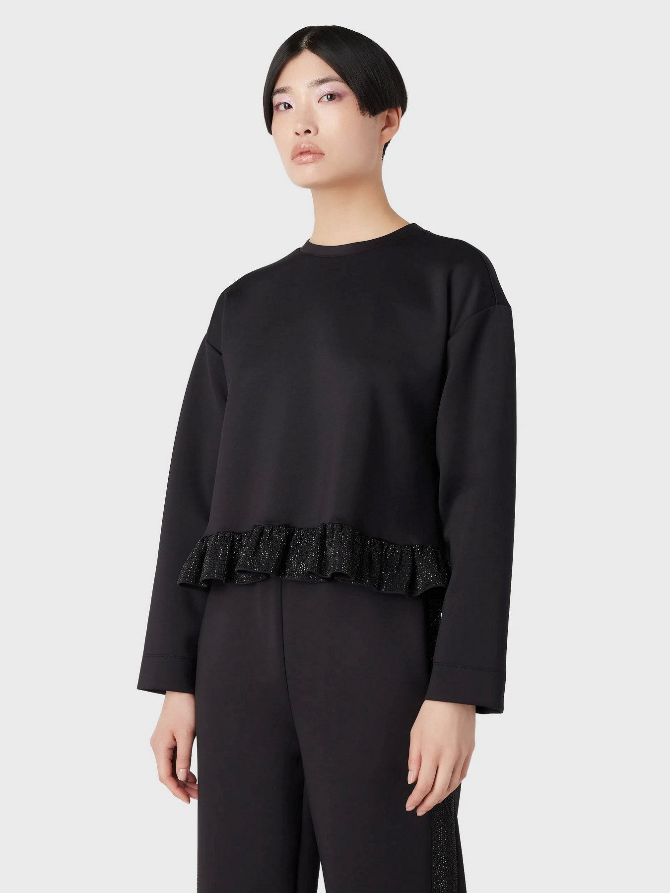 Свитшот Emporio Armani модель 3R2M7T-2JVLZ-0999 Фото