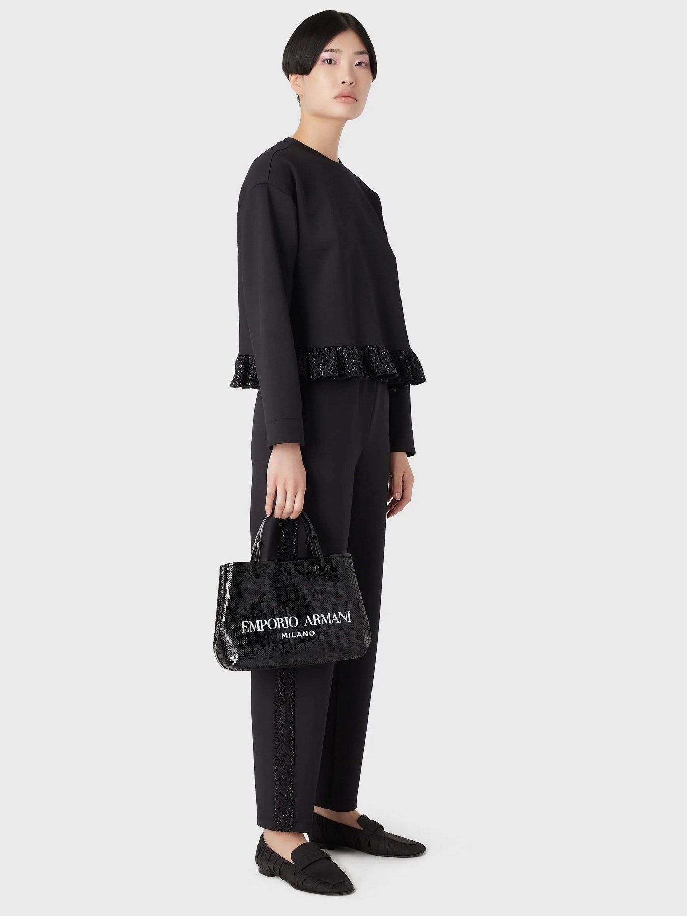 Світшот Emporio Armani модель 3R2M7T-2JVLZ-0999 Фото