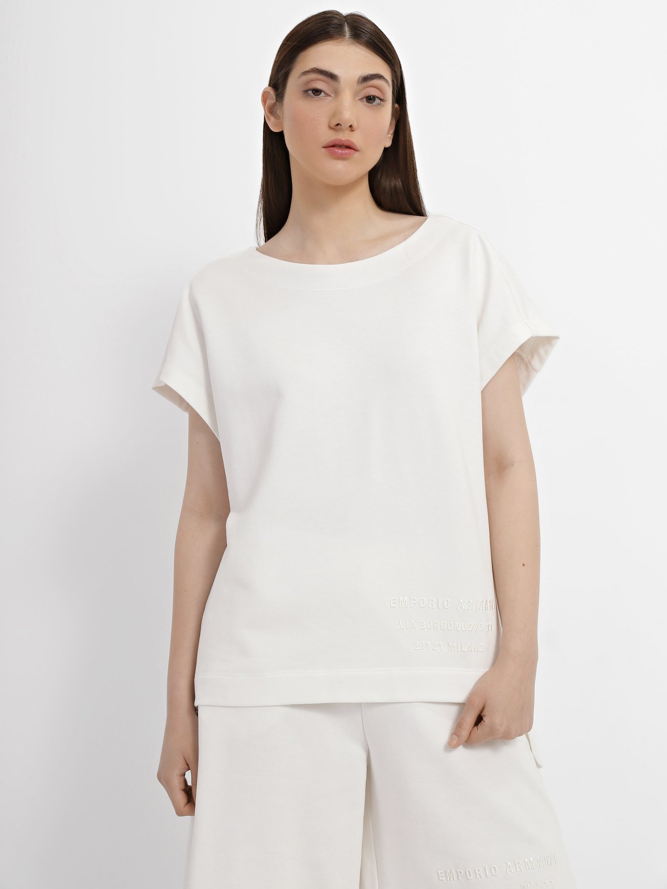 Футболка Emporio Armani модель 3R2M8C-2J49Z-0101 Футболка Emporio Armani модель 3R2M8C-2J49Z-0101 Фото