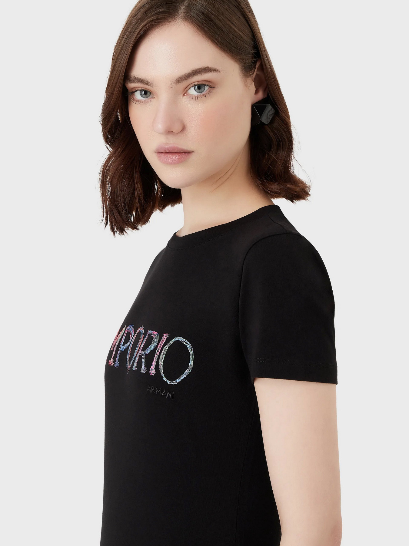 Футболка Emporio Armani модель 3R2T7B-2J07Z-0999 Фото