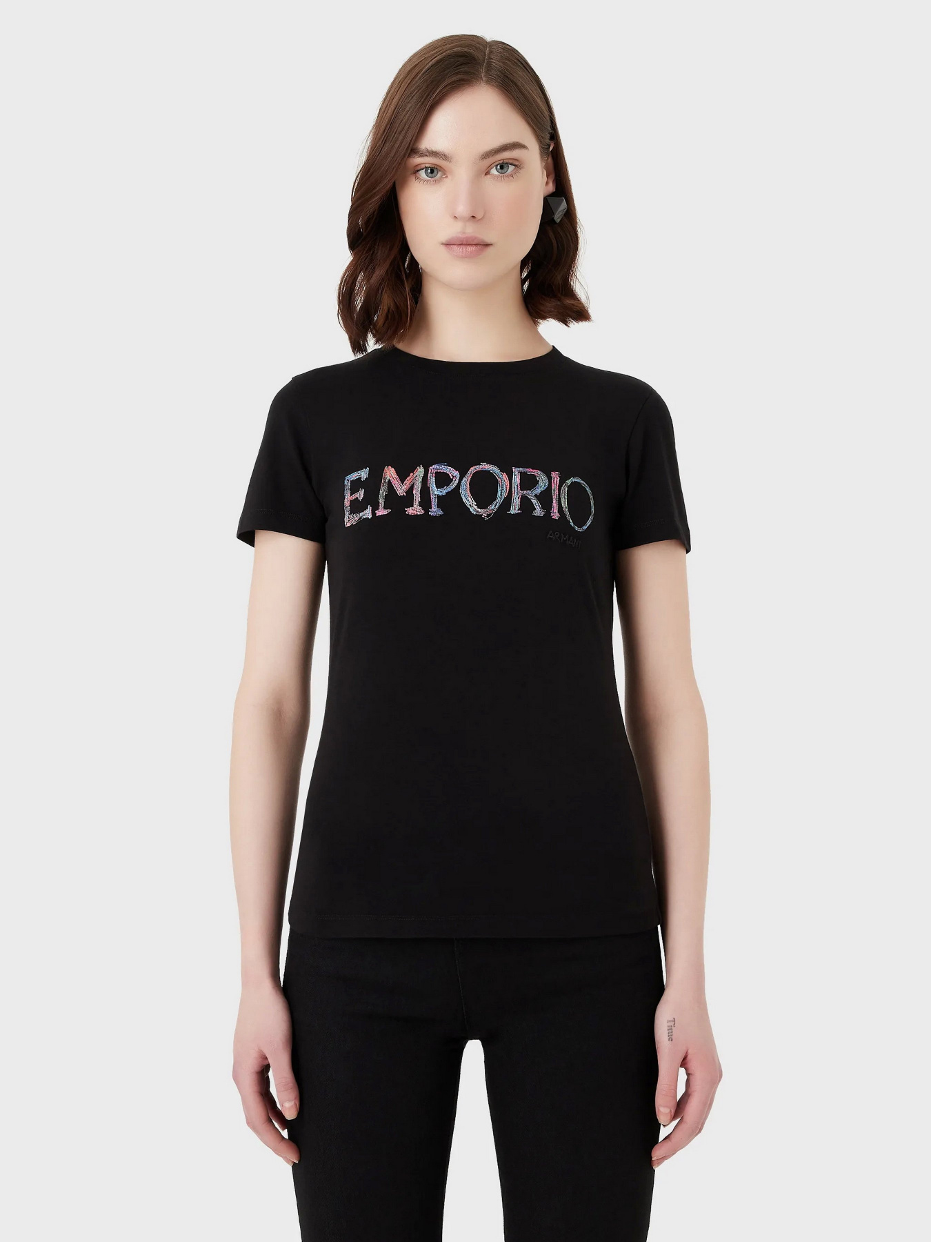 Футболка Emporio Armani модель 3R2T7B-2J07Z-0999 Фото