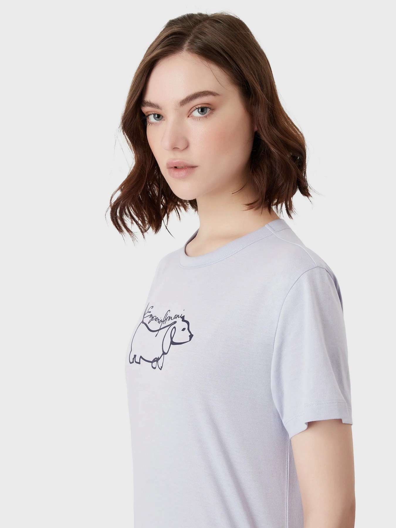 Футболка Emporio Armani модель 3R2T7K-2J53Z-0831 Футболка Emporio Armani модель 3R2T7K-2J53Z-0831 Фото