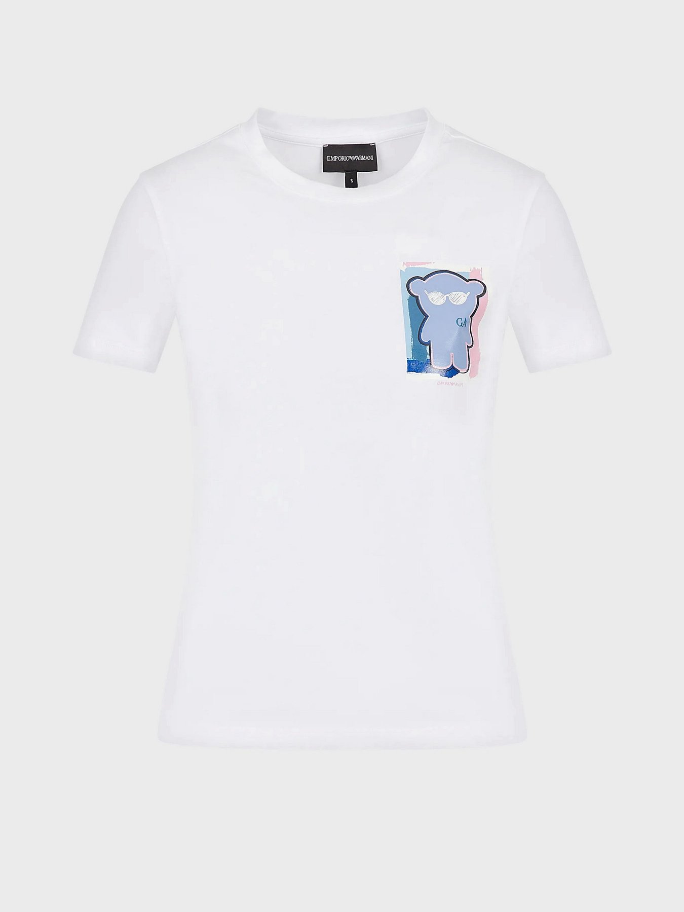 Футболка Emporio Armani MANGA BEAR модель 3R2T8D-2J07Z-0100 Фото