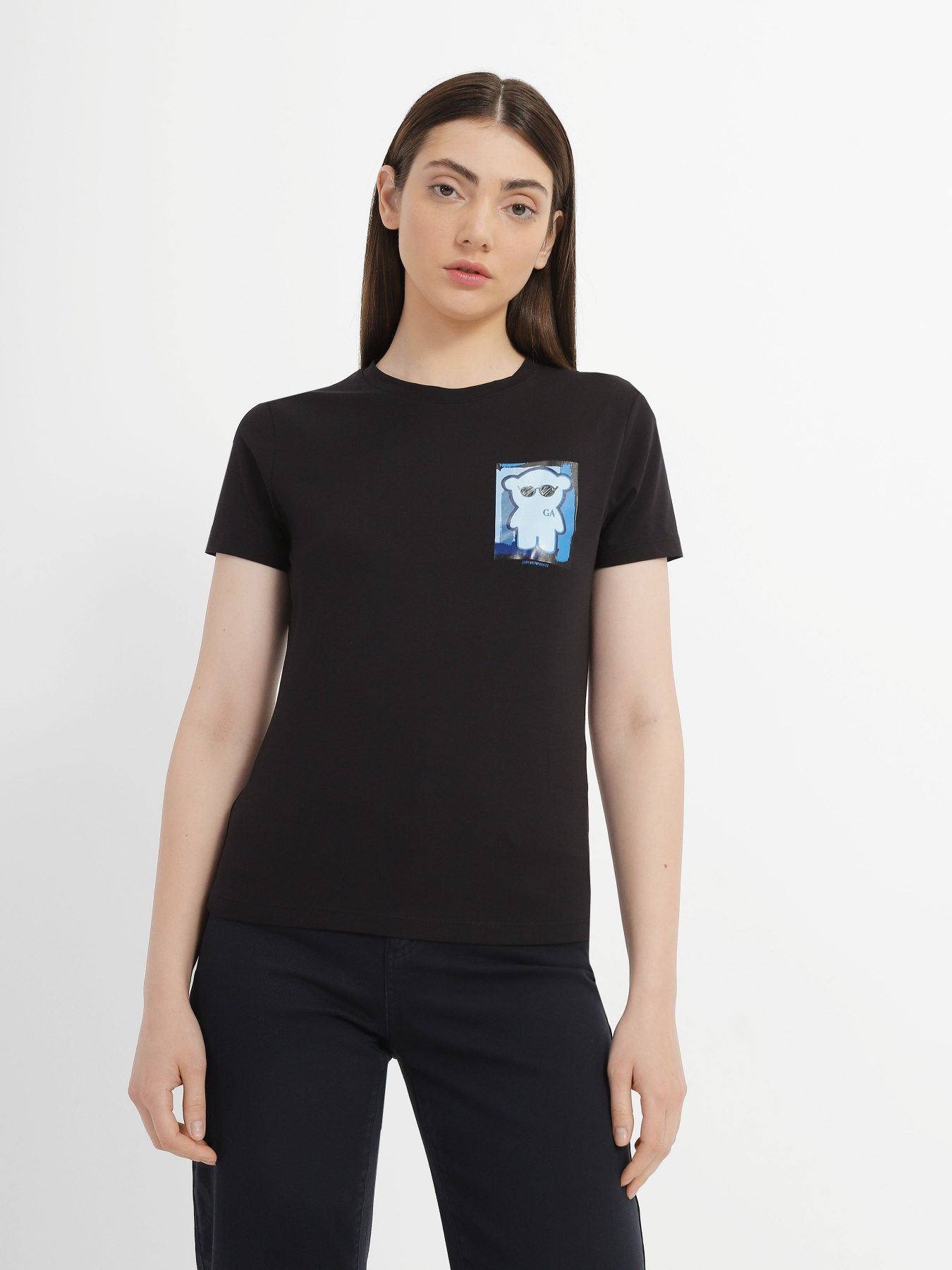 Футболка Emporio Armani MANGA BEAR модель 3R2T8D-2J07Z-0926 Фото