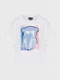 Футболка Emporio Armani MANGA BEAR модель 3R2T8F-2JQ4Z-0100 Фото