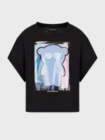 Футболка Emporio Armani MANGA BEAR модель 3R2T8F-2JQ4Z-0999 Фото