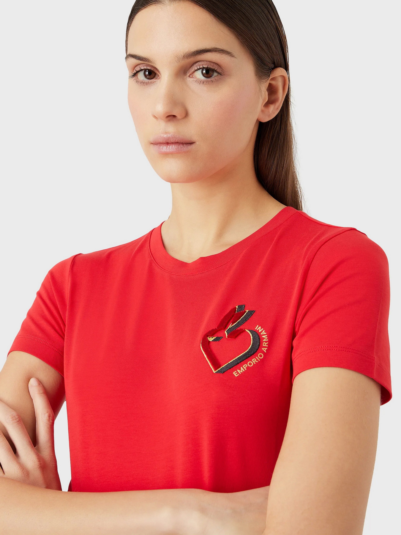 Футболка Emporio Armani Chinese New Year модель 3R2T8G-2J07Z-0334 Фото