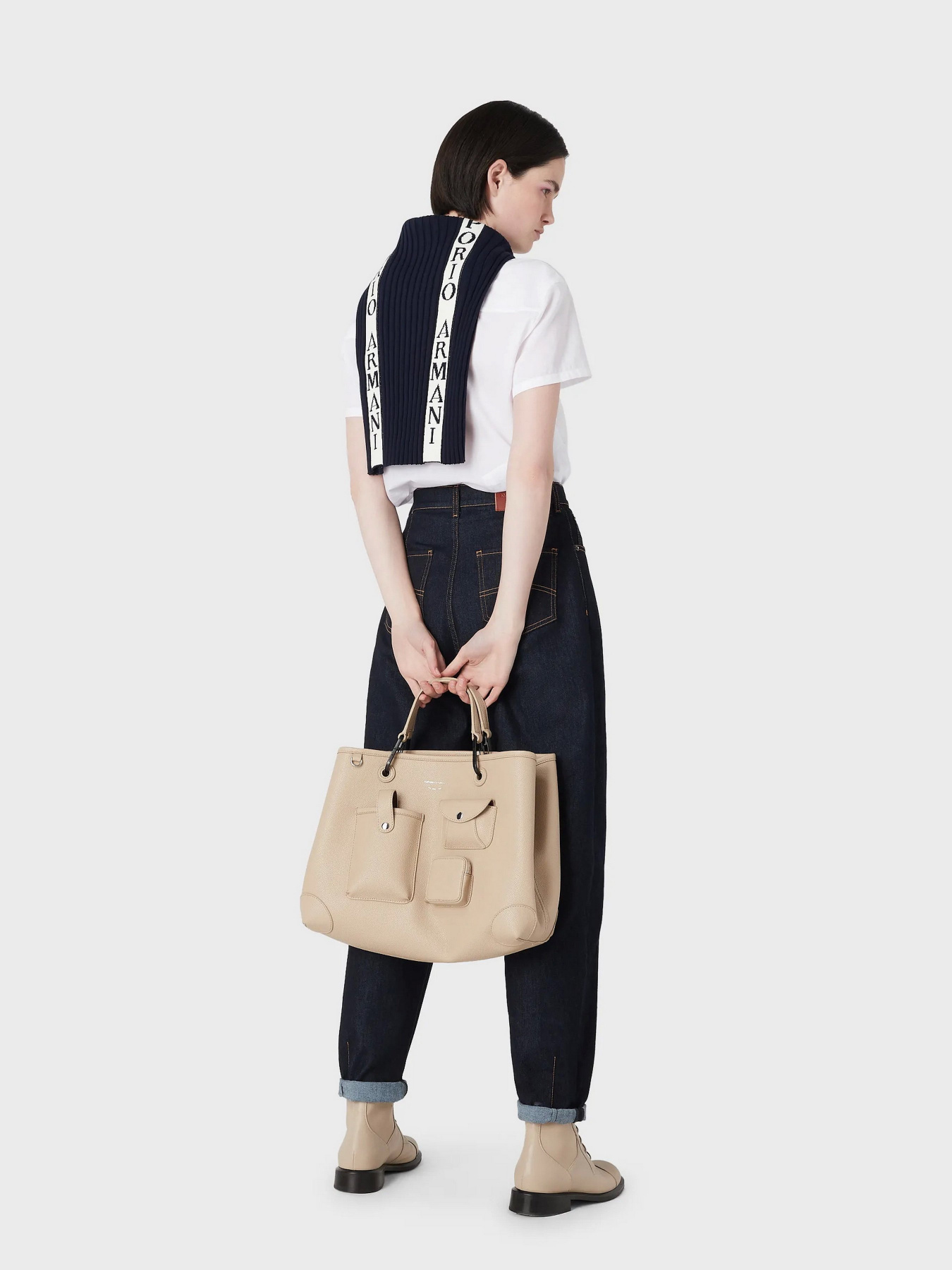 Джинси мом Emporio Armani Icon Project модель 8N2J97-2DY5Z-0941 Фото