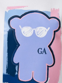 Свитшот Emporio Armani MANGA BEAR модель 3R2M6H-1JHSZ-0100 Фото