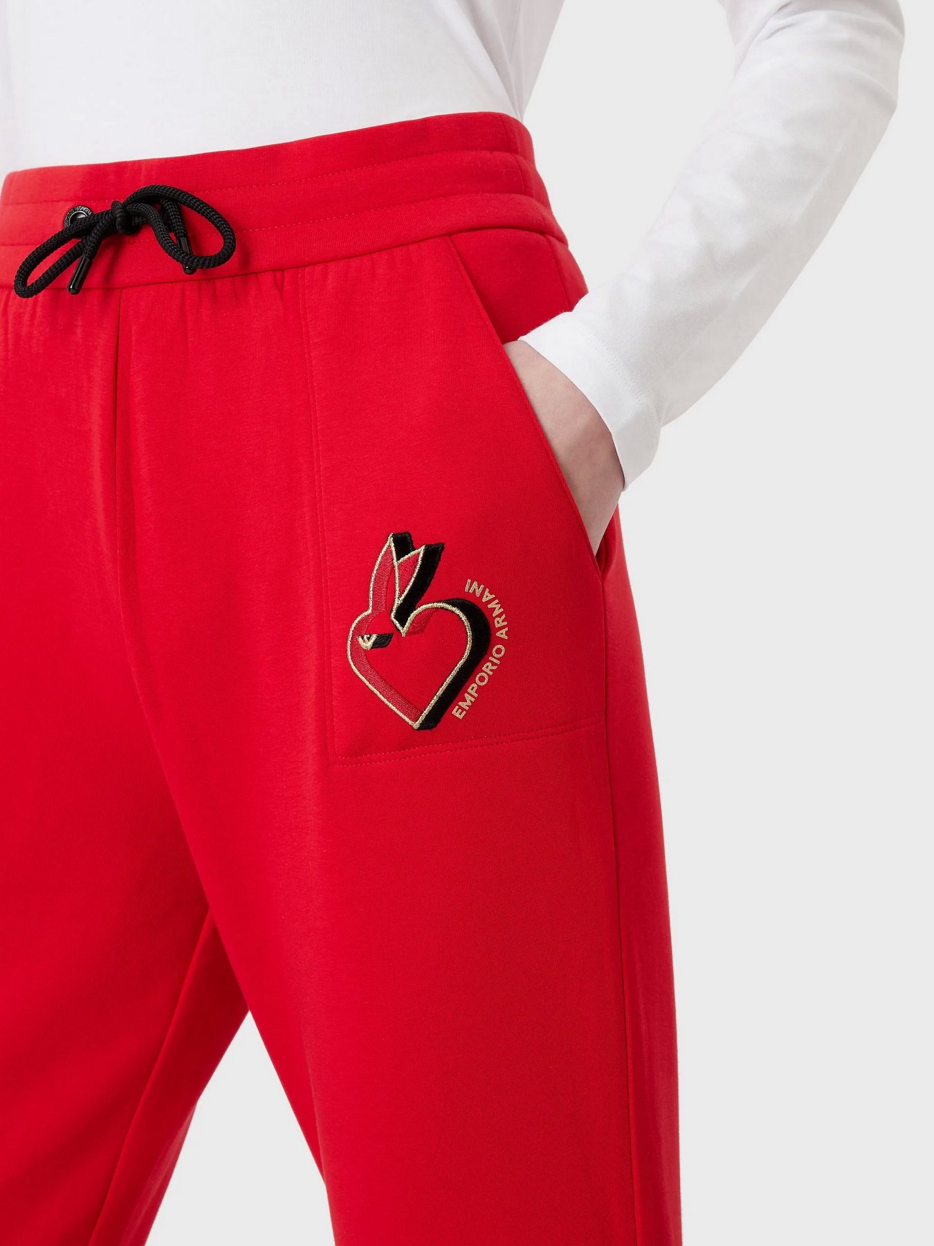 Штаны спортивные Emporio Armani Chinese New Year модель 3R2P6F-1JHSZ-0334 Штаны спортивные Emporio Armani Chinese New Year модель 3R2P6F-1JHSZ-0334 Фото