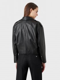 Куртка кожаная Emporio Armani модель D4NB64-D2P71-999 Фото
