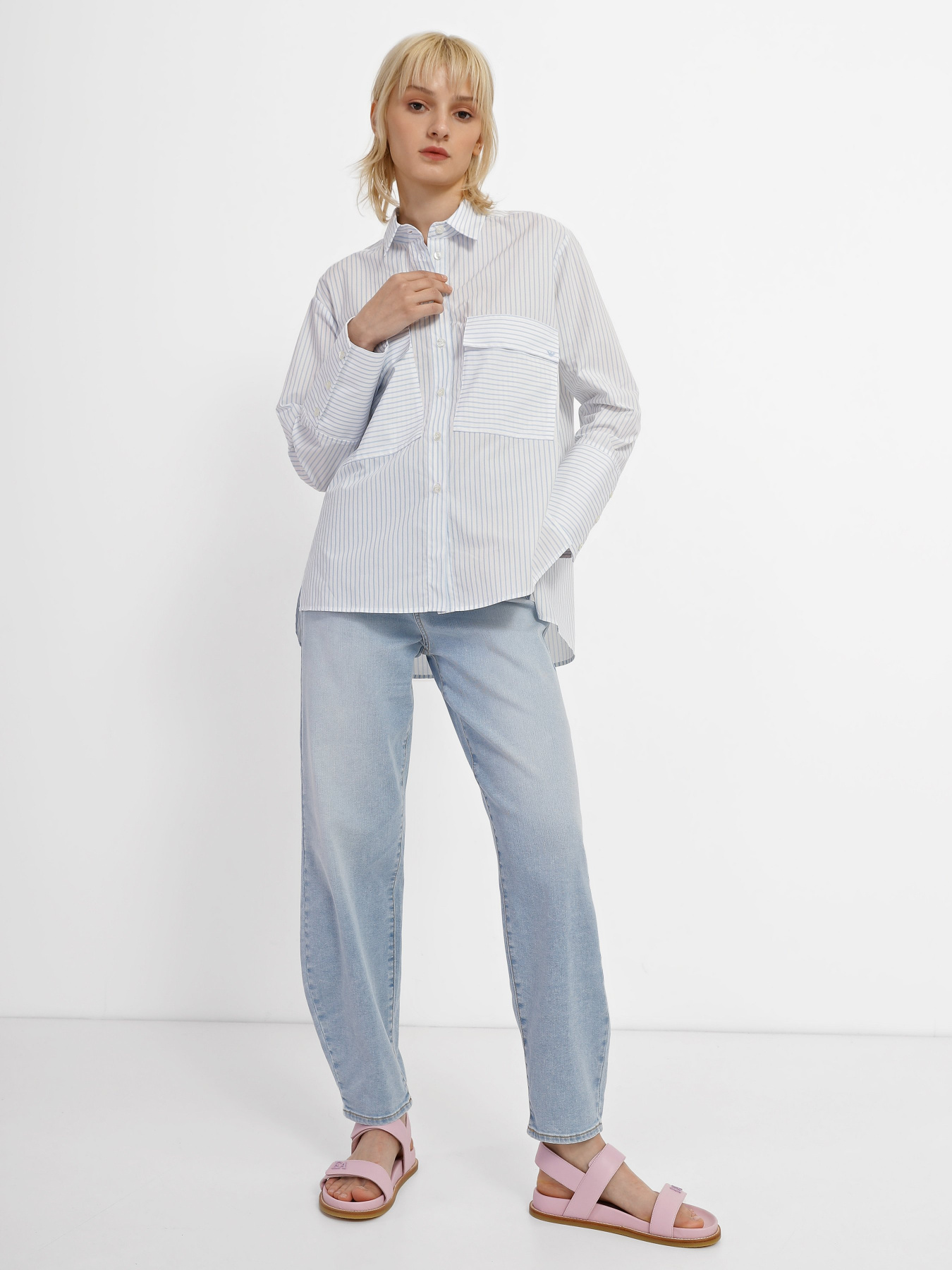 Сорочка повсякденна Emporio Armani модель 3R2C67-2N0FZ-F127 Фото