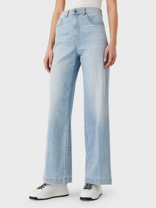 Широкие джинсы Emporio Armani модель 3R2J14-2DY4Z-0941 Фото