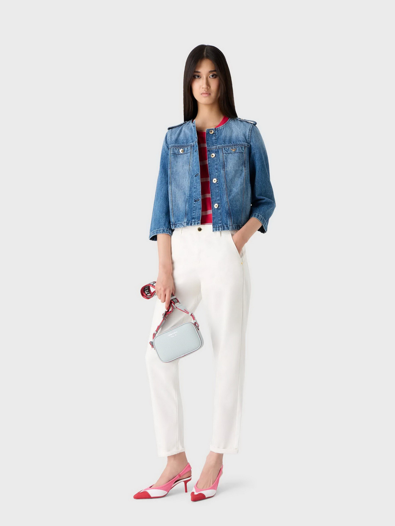 Джинсовая куртка Emporio Armani модель 6R2B93-2DAQZ-0941 Фото