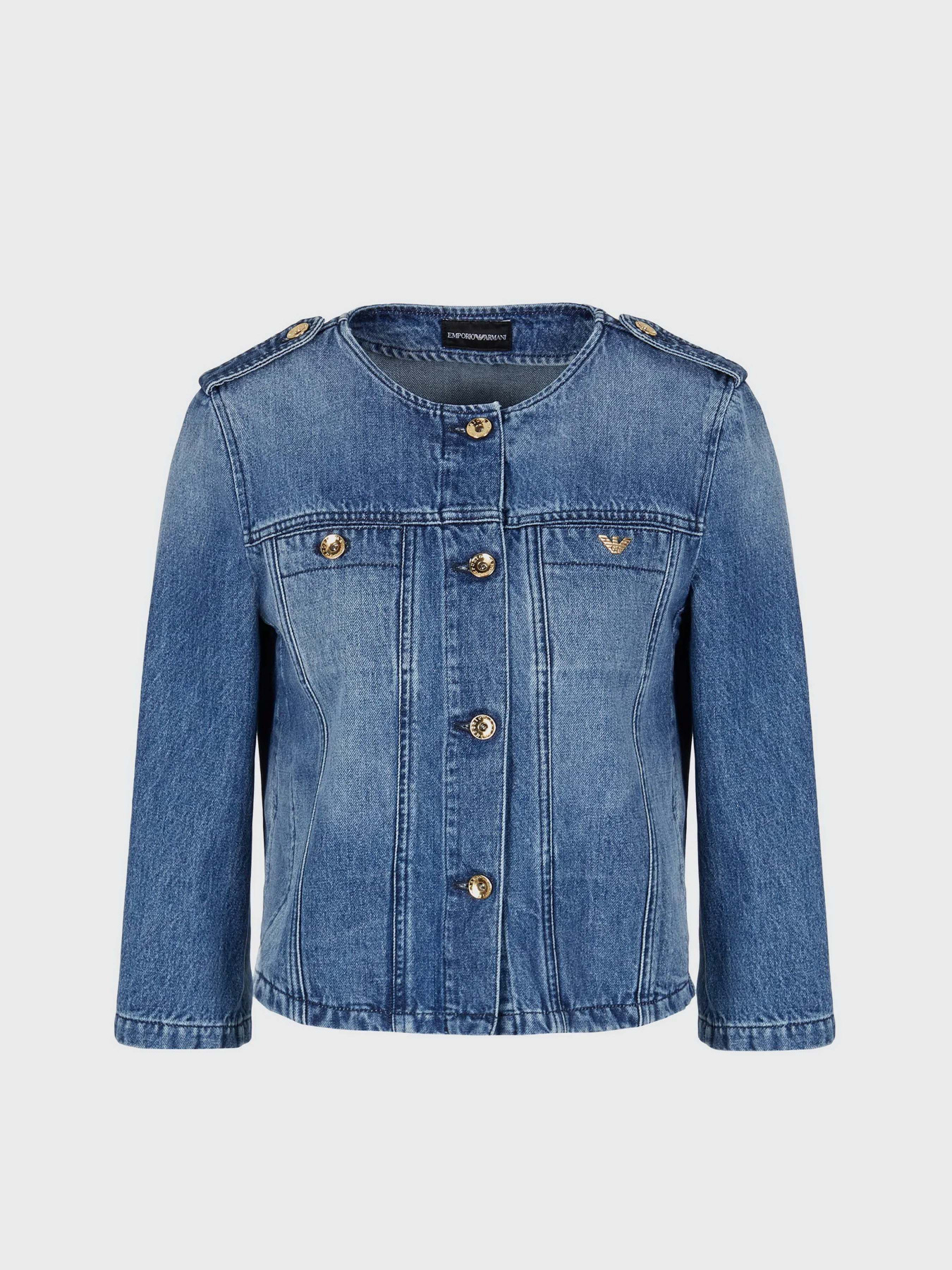 Джинсова куртка Emporio Armani модель 6R2B93-2DAQZ-0941 Джинсова куртка Emporio Armani модель 6R2B93-2DAQZ-0941 Фото