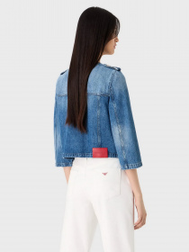 Джинсова куртка Emporio Armani модель 6R2B93-2DAQZ-0941 Джинсова куртка Emporio Armani модель 6R2B93-2DAQZ-0941 Фото