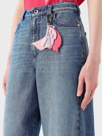 Широкие джинсы Emporio Armani J4B модель 6R2J4B-2DAQZ-0941 Фото