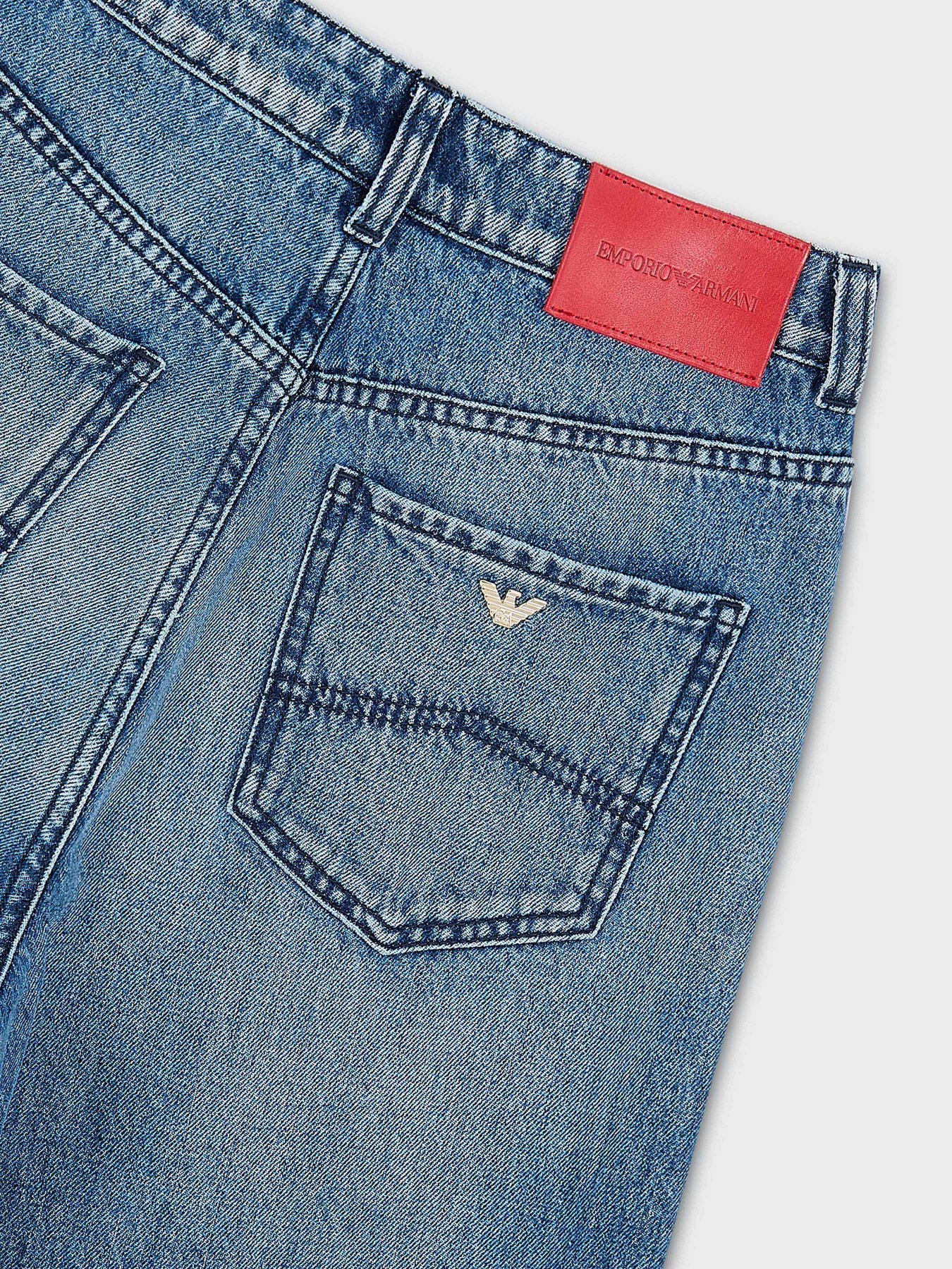 Широкі джинси Emporio Armani J4B модель 6R2J4B-2DAQZ-0941 Фото