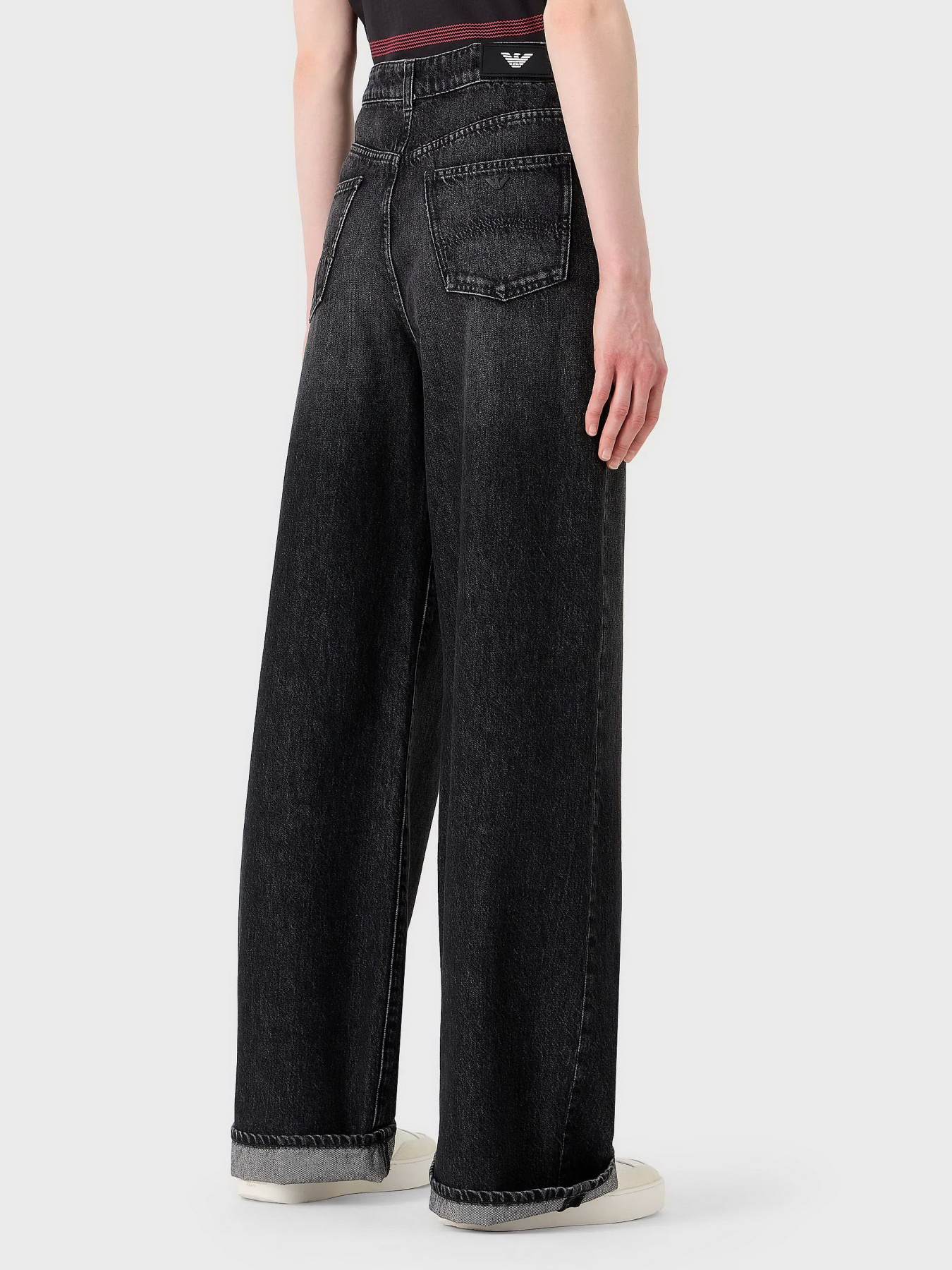 Широкие джинсы Emporio Armani J8B модель 6R2J8B-2DAIZ-0005 Фото