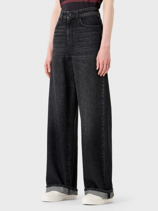 Широкие джинсы Emporio Armani J8B модель 6R2J8B-2DAIZ-0005 Фото