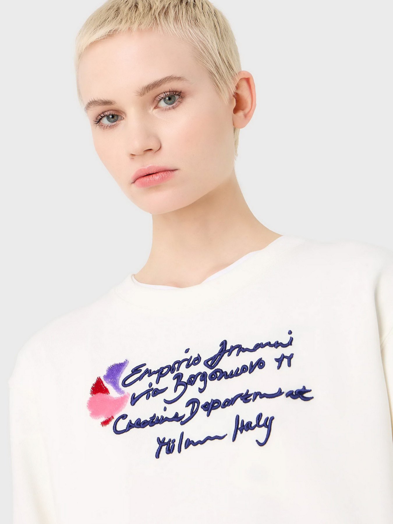 Свитшот Emporio Armani модель 6R2M7E-2J49Z-0101 Фото