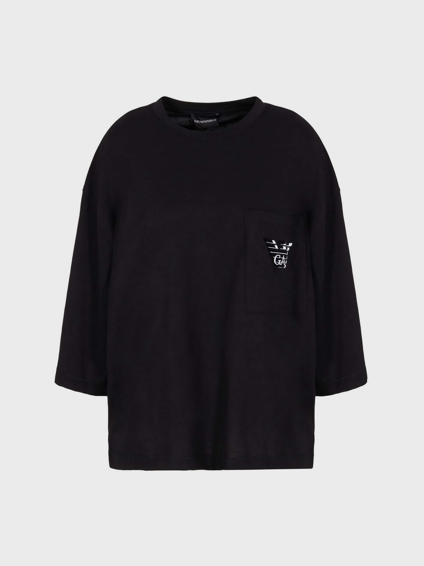 Футболка Emporio Armani модель 6R2T7F-2JFNZ-0999 Футболка Emporio Armani модель 6R2T7F-2JFNZ-0999 Фото