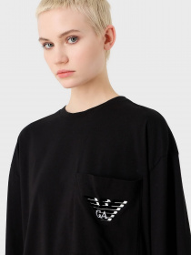 Футболка Emporio Armani модель 6R2T7F-2JFNZ-0999 Футболка Emporio Armani модель 6R2T7F-2JFNZ-0999 Фото