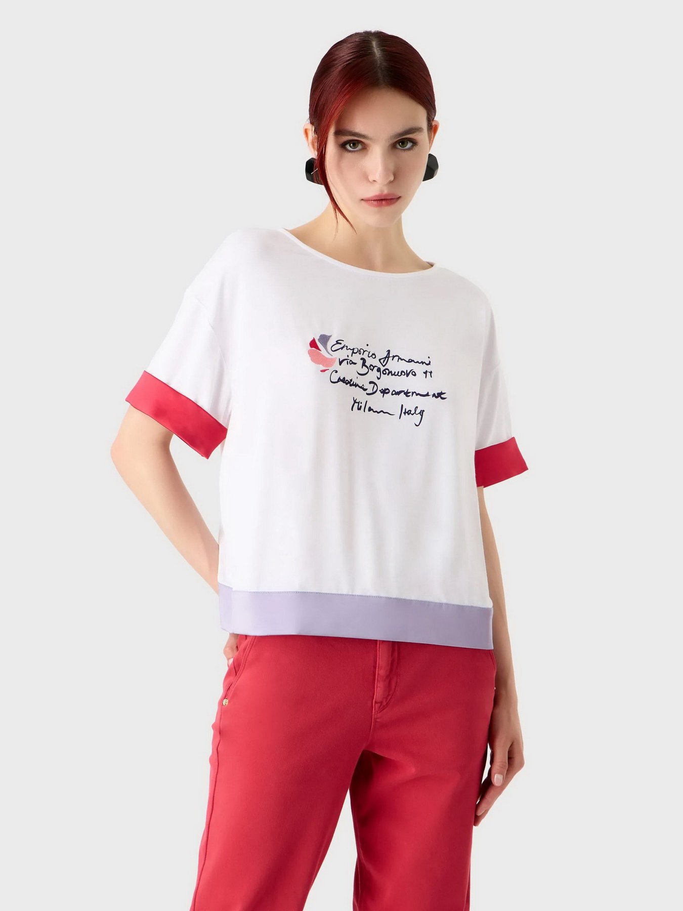 Футболка Emporio Armani модель 6R2T8B-2JFJZ-0100 Фото