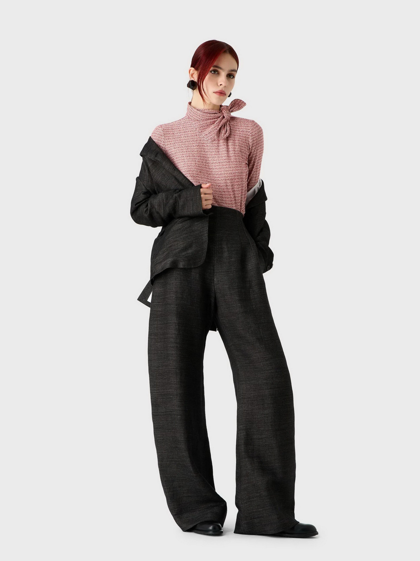 Брюки палаццо Emporio Armani Icon Project модель H4NP13-E2106-099 Фото