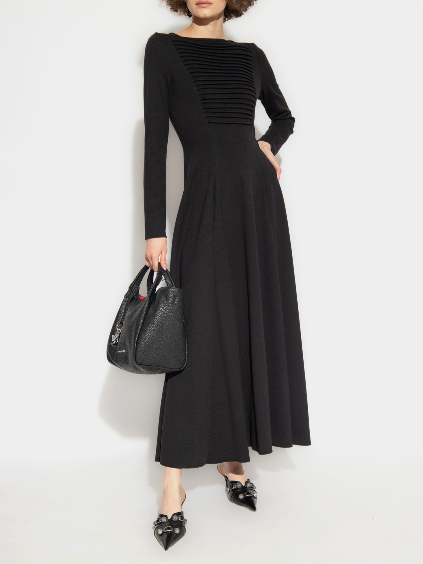 Платье макси Emporio Armani модель 6R2A8C-2JFAZ-0999 Фото