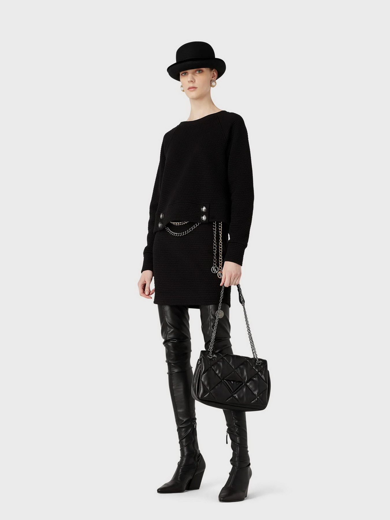 Спідниця міні Emporio Armani модель 6R2N7D-2JXIZ-0999 Фото