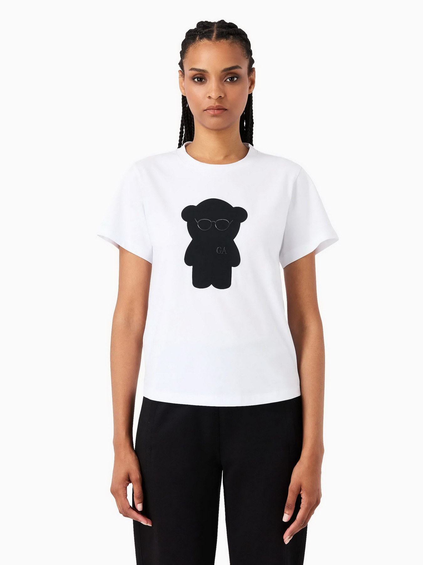 Футболка Emporio Armani MANGA BEAR модель 6R2T7U-2JIDZ-0100 Фото