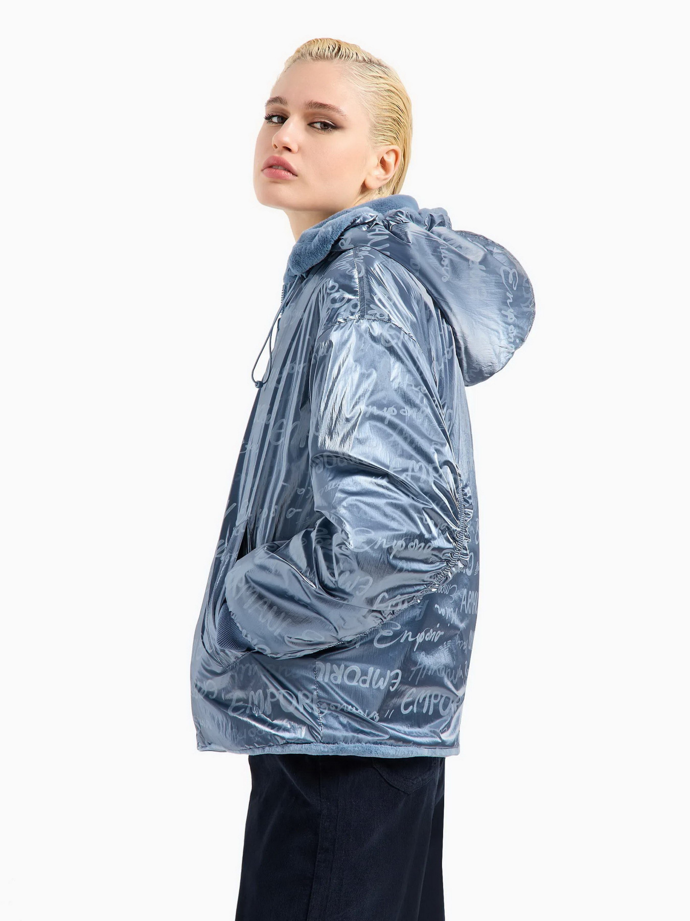 Шуба Emporio Armani модель H4NB1D-E9917-017 Фото