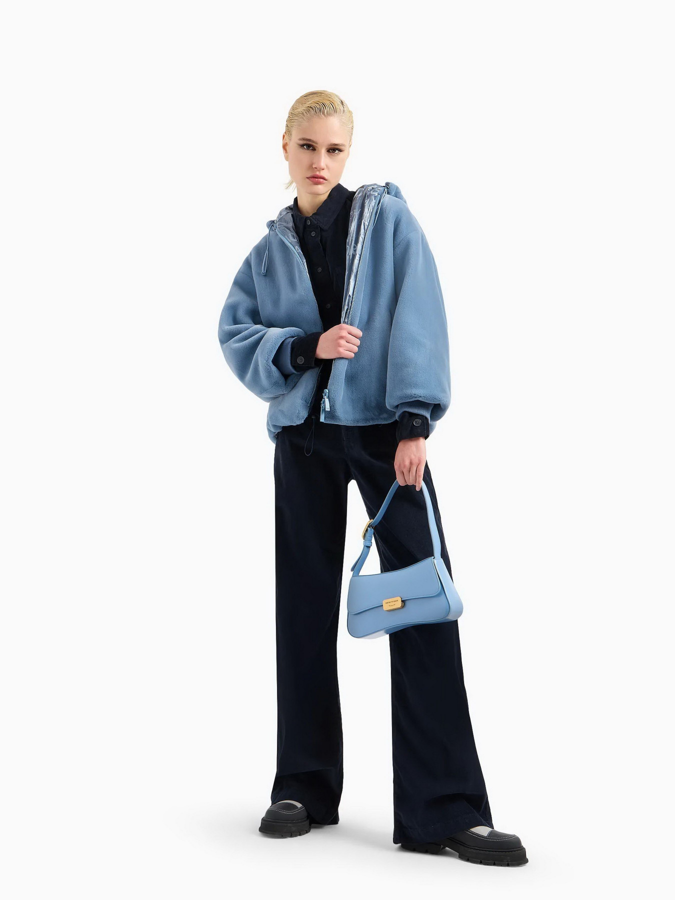 Шуба Emporio Armani модель H4NB1D-E9917-017 Фото