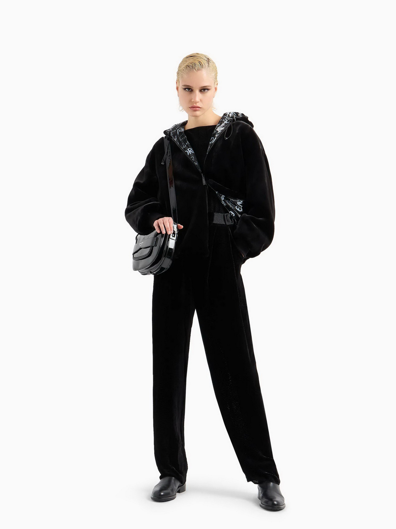 Шуба Emporio Armani модель H4NB1D-E9917-099 Фото