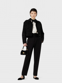 Класичні штани Emporio Armani модель H4NP27-E2002-999 Фото