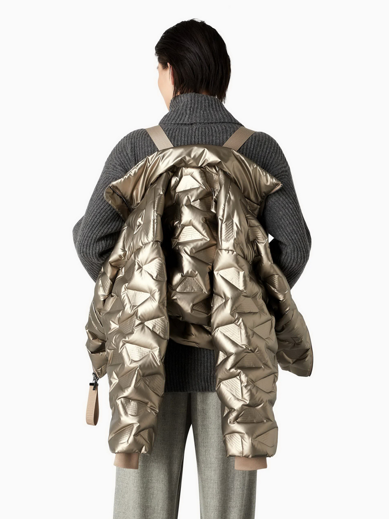 Пуховик Emporio Armani модель 6R2B86-2NFJZ-0226 Фото