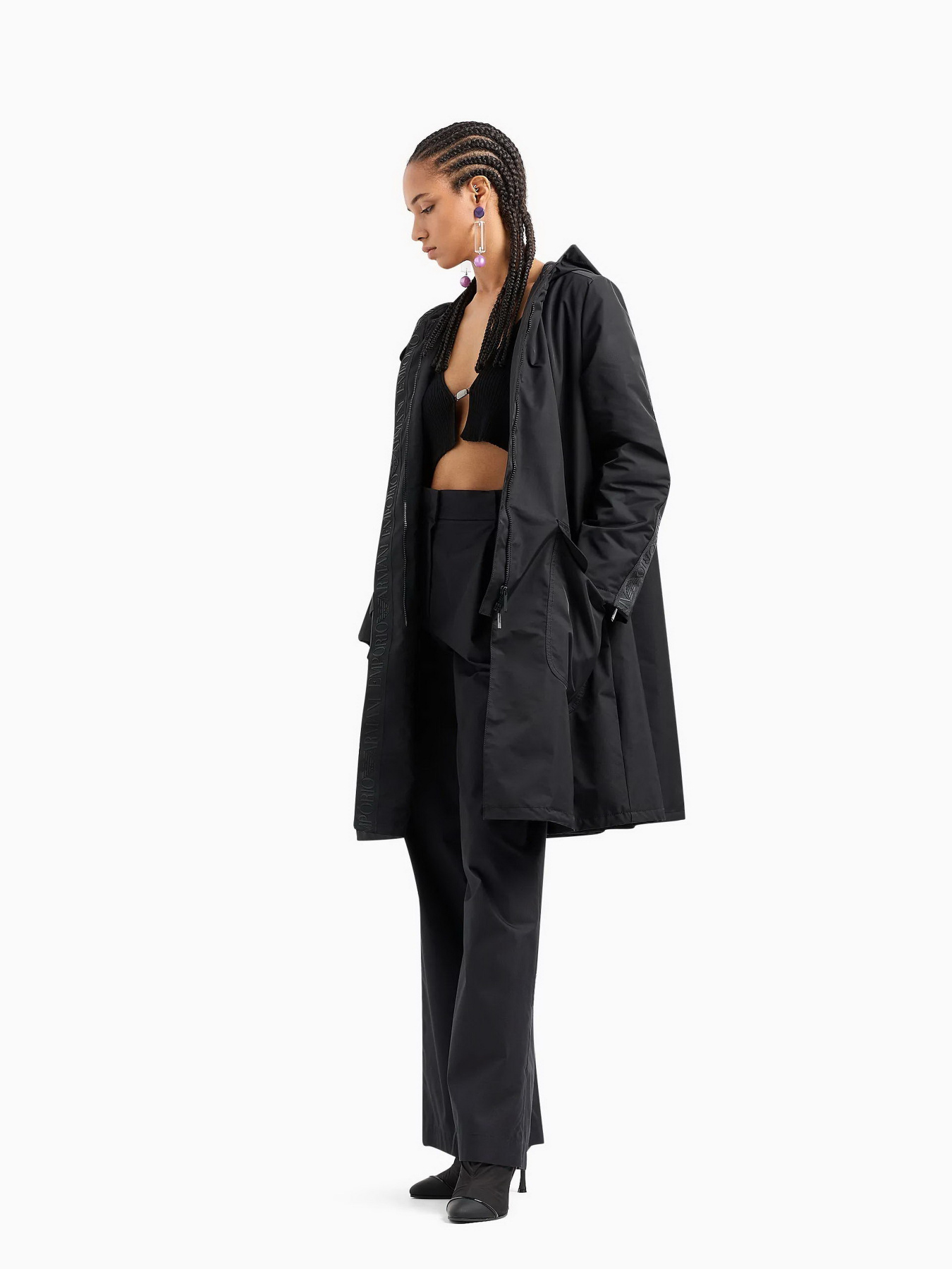 Плащ Emporio Armani Модель 3D2L74-2NFNZ-0999 Фото