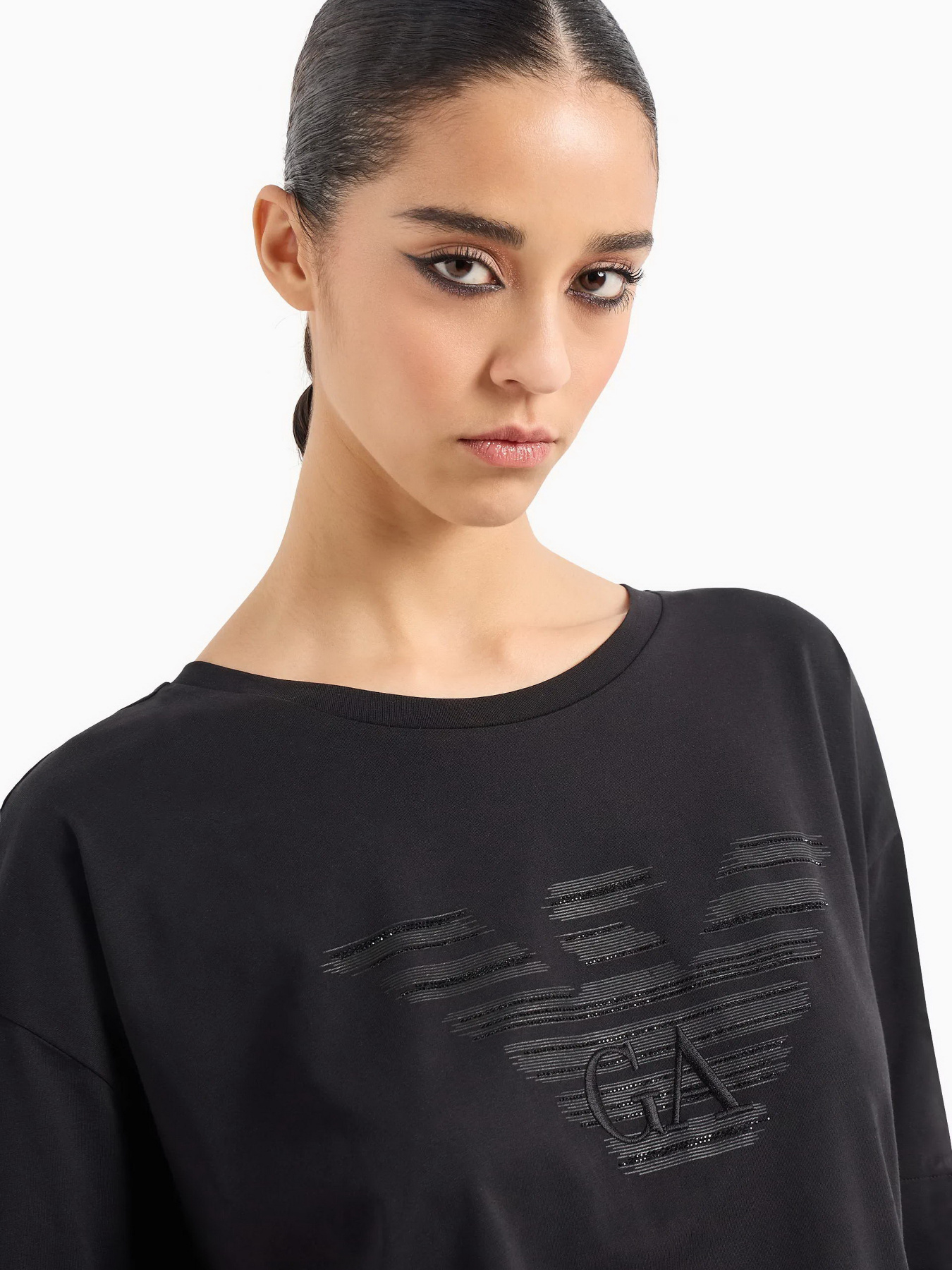 Футболка Emporio Armani модель 3D2T7C-2JFNZ-0999 Фото