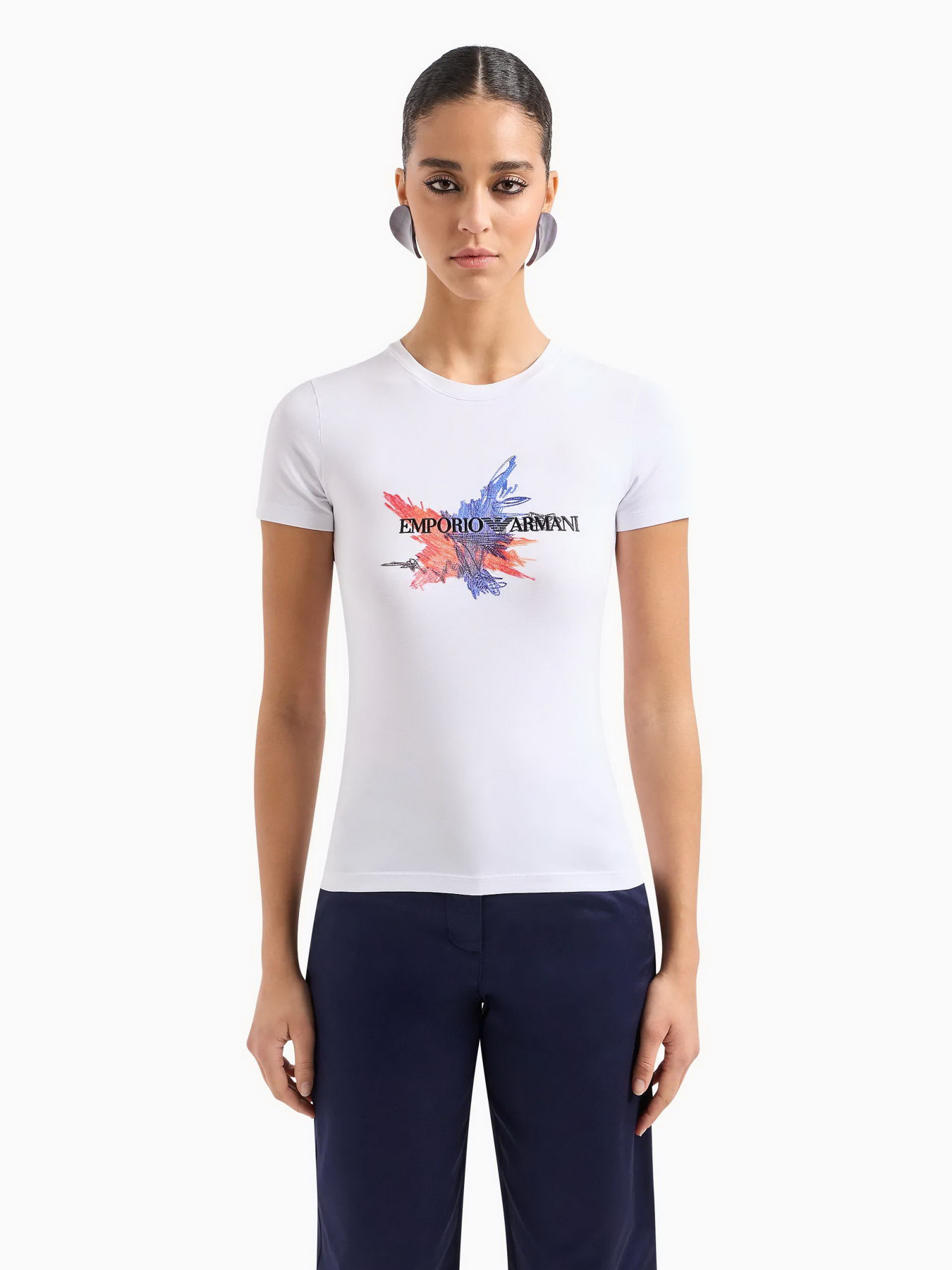 Футболка Emporio Armani модель 3D2T7H-2J07Z-0100 Фото