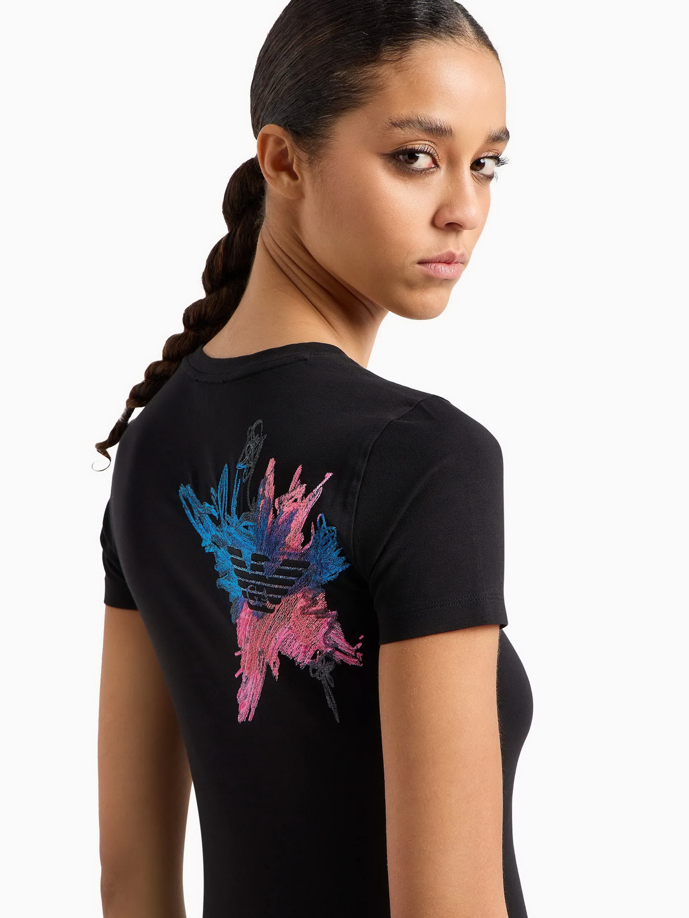 Футболка Emporio Armani модель 3D2T7H-2J07Z-0999 Фото