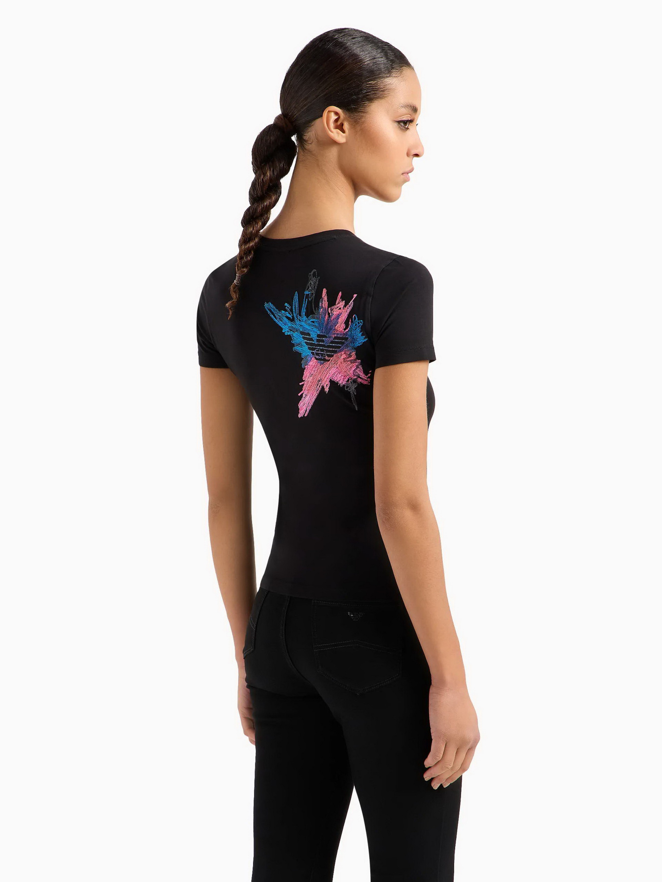 Футболка Emporio Armani модель 3D2T7H-2J07Z-0999 Фото