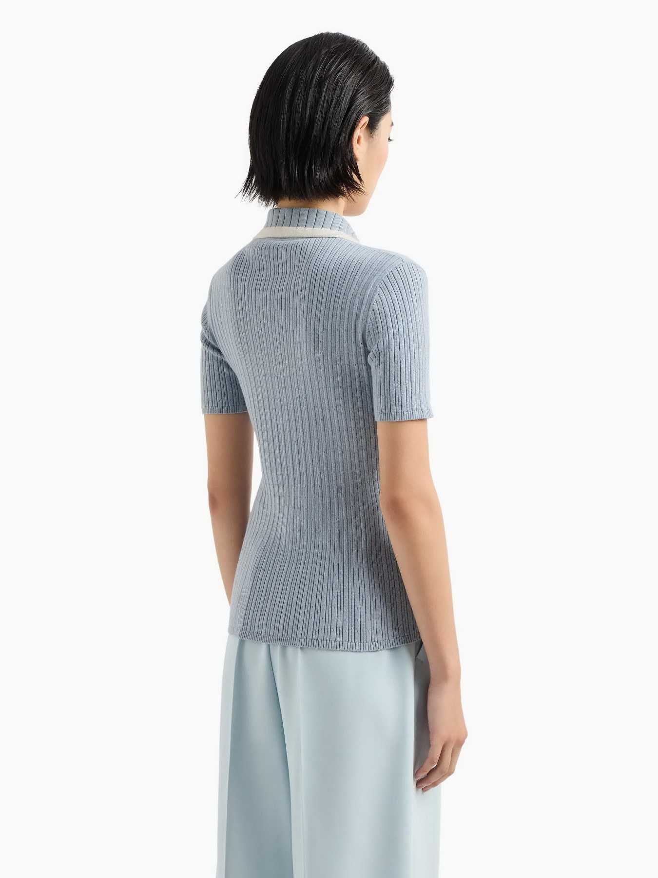 Поло Emporio Armani Icon Project модель 8N2MYS-2MA3Z-0711 Фото