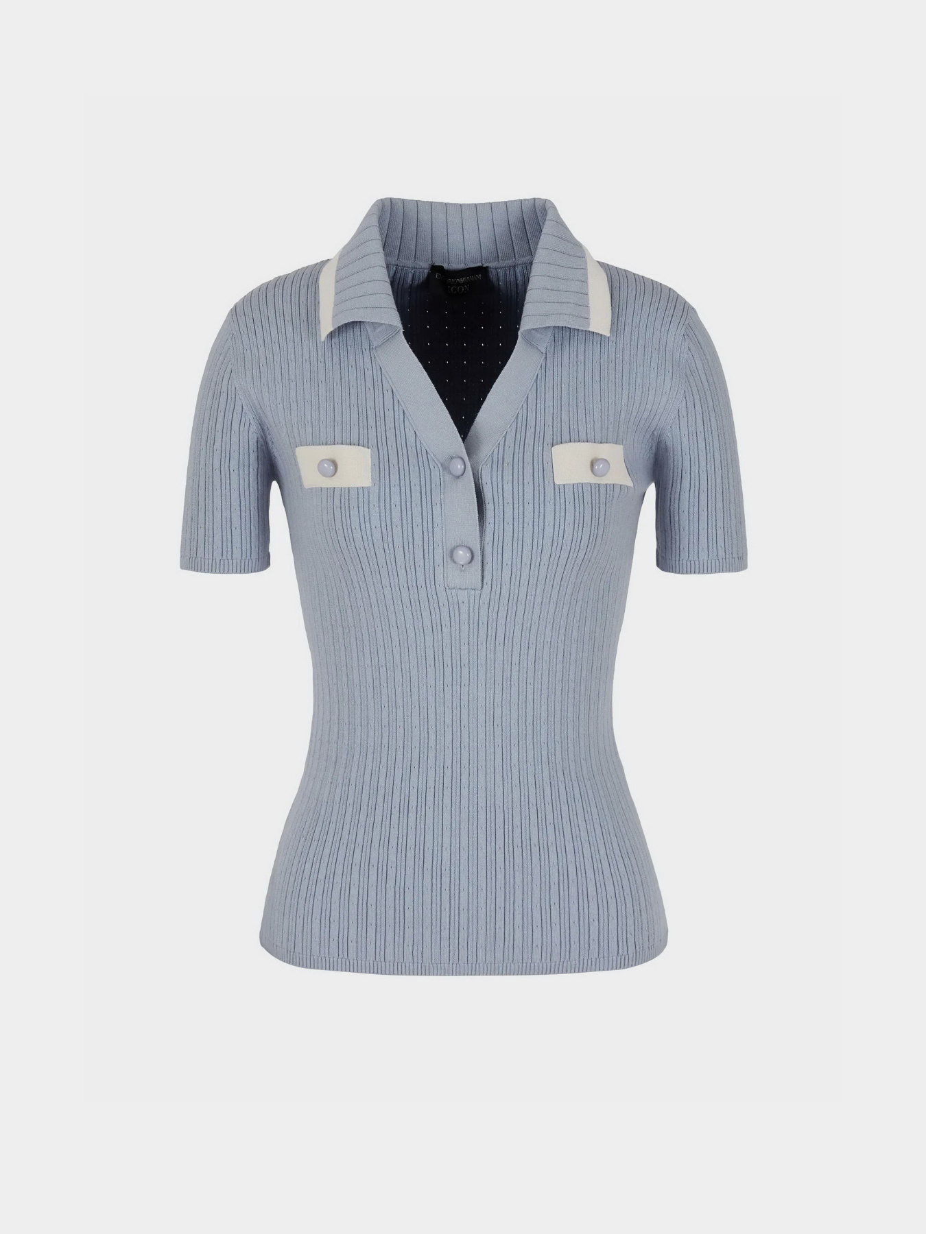 Поло Emporio Armani Icon Project модель 8N2MYS-2MA3Z-0711 Фото