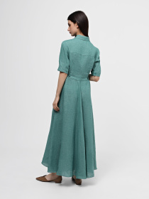 Сукня максі Emporio Armani Icon Project модель E3NA08-F2017-508 Фото