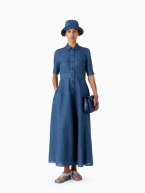 Сукня максі Emporio Armani Icon Project модель E3NA08-F2017-900 Фото