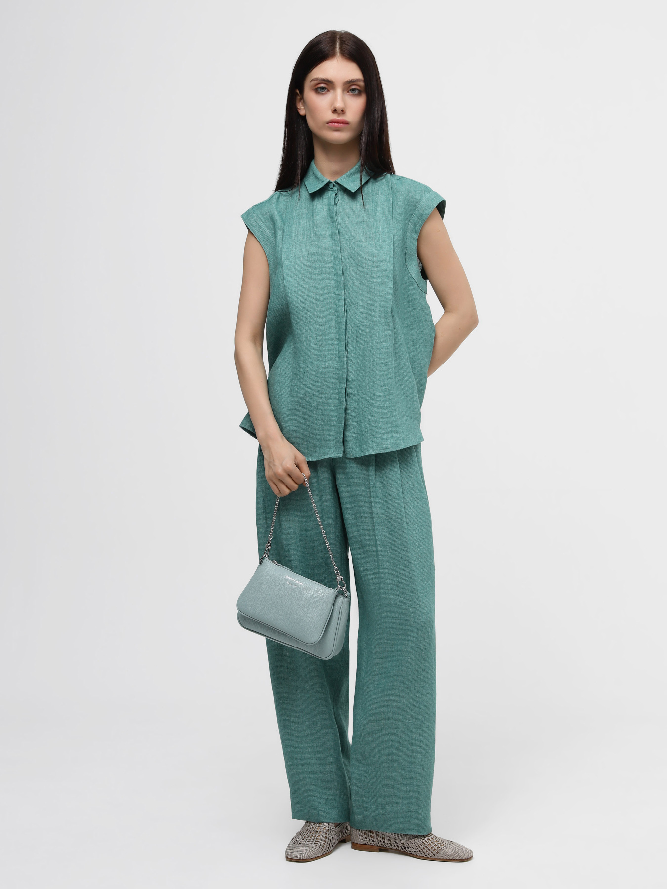 Рубашка Emporio Armani Icon Project модель E3NC16-F2017-508 Фото