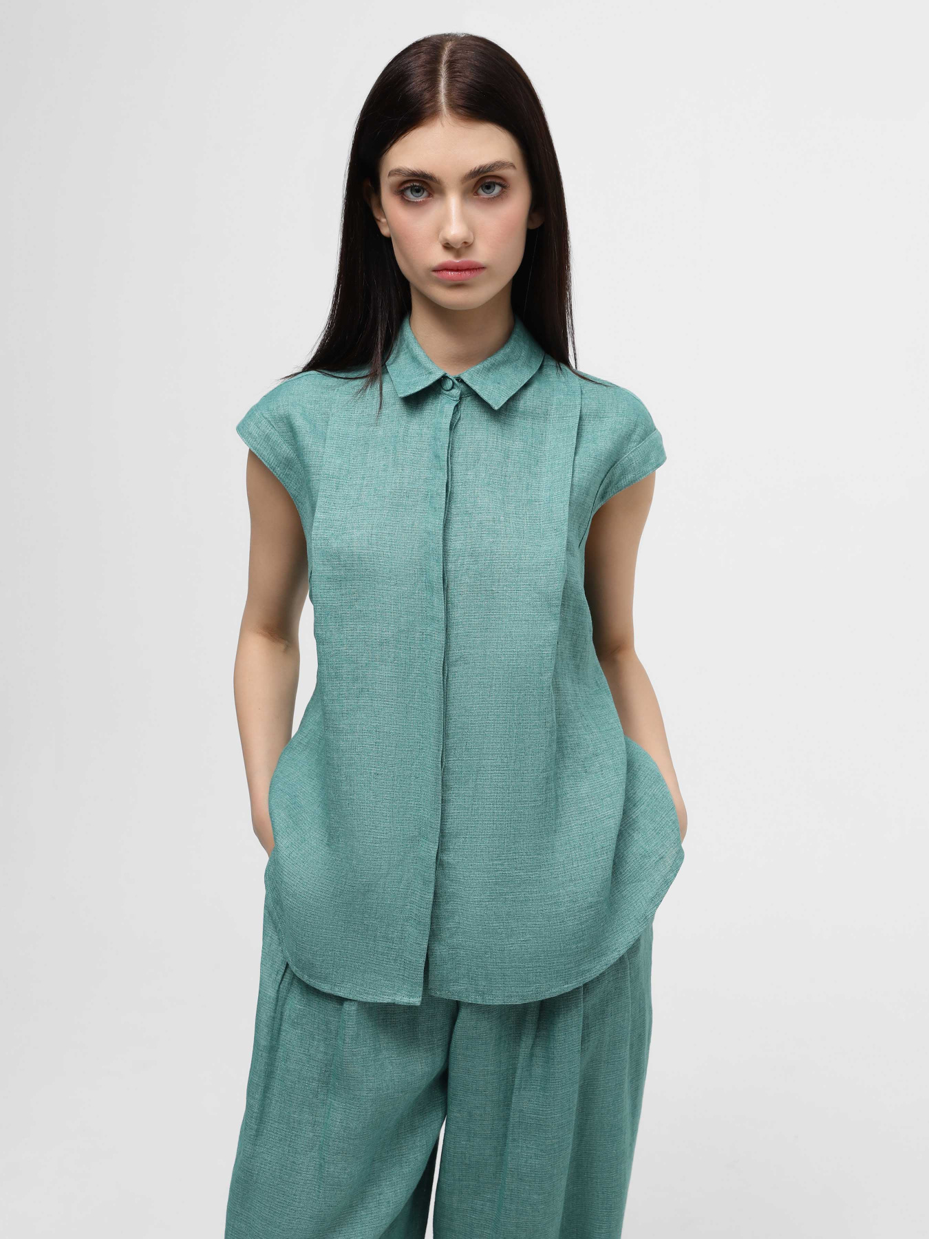 Сорочка повсякденна Emporio Armani Icon Project модель E3NC16-F2017-508 Фото