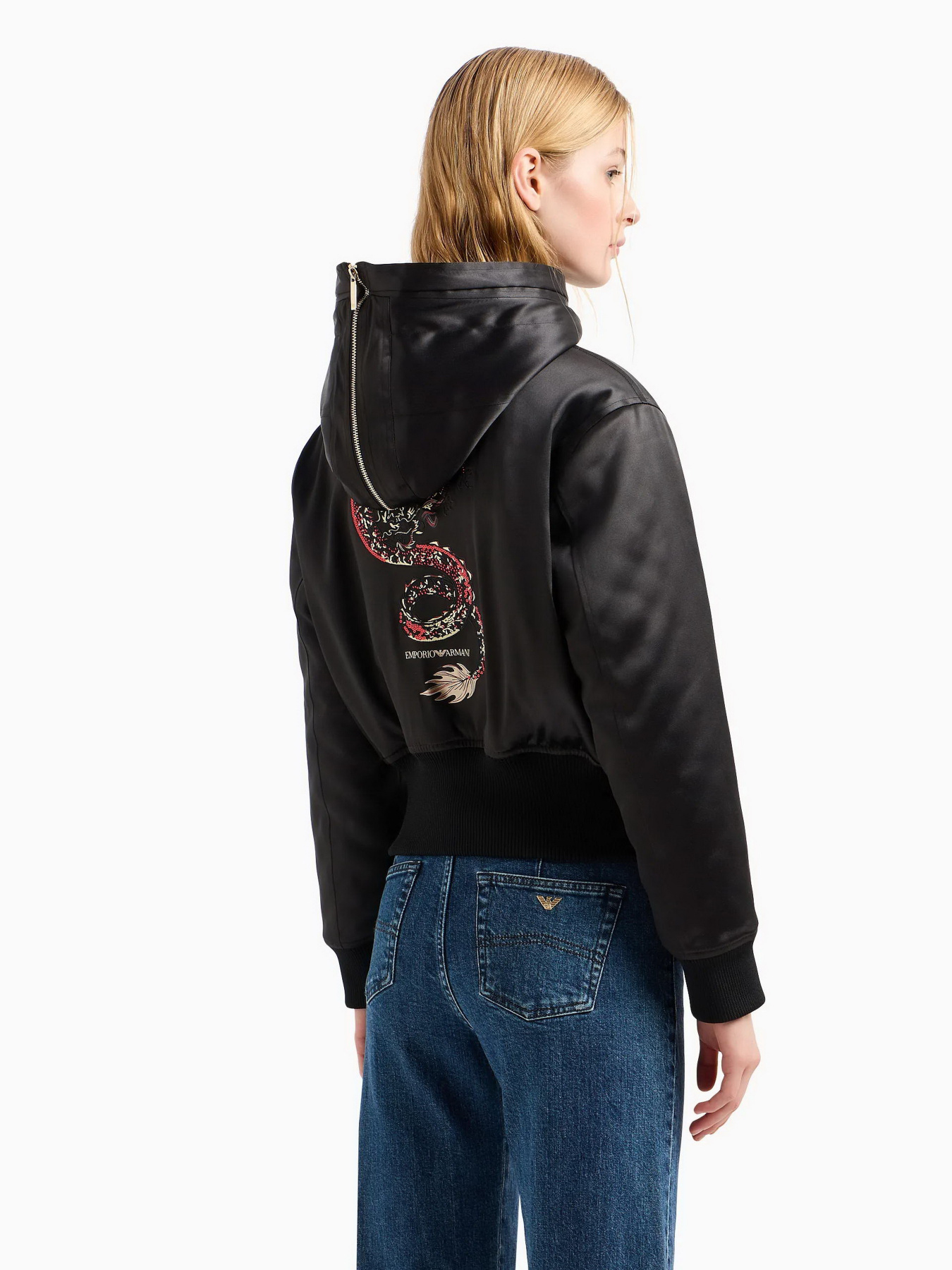 Демисезонная куртка Emporio Armani Chinese New Year модель EW000003-AF10004-UC001 Фото